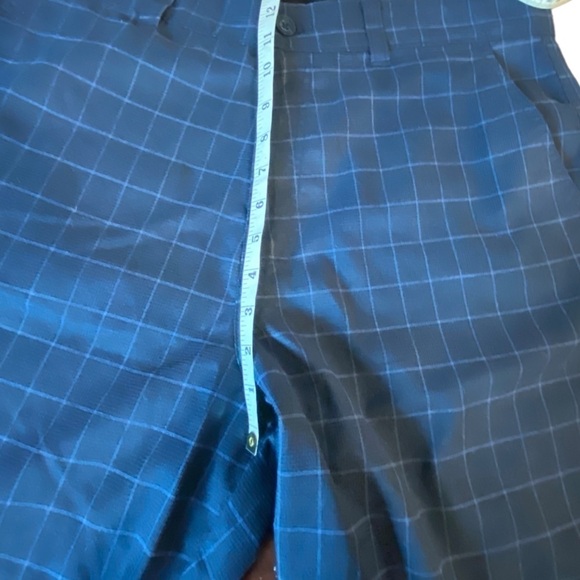 Hang Ten Men's Checkered Stripe Shorts Size 38 - Picture 5 of 8